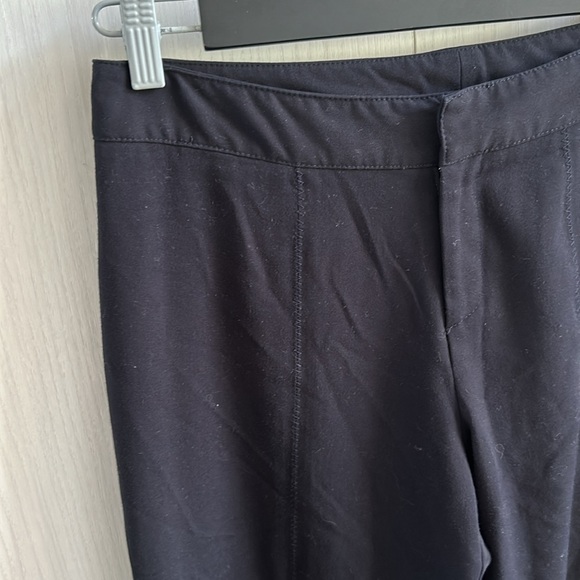 St Johns Wide-Leg Pants trousers stitched detailing on the seems. Navy. Size 8 - Picture 3 of 11